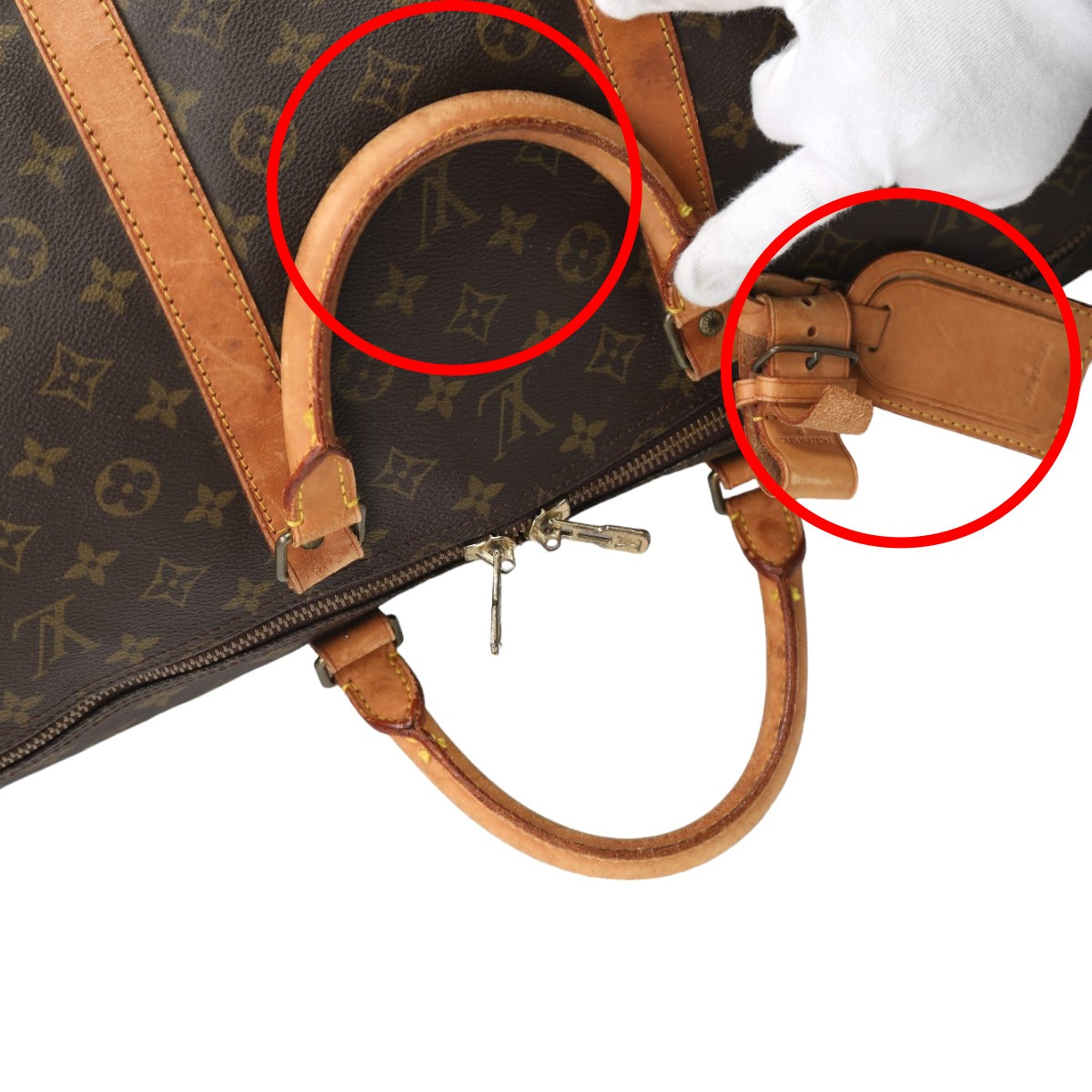 Louis Vuitton Boston Bag
 Travel bag Monogram Keepall Bandouliere 60 Monogram canvas M41412 Brown LV
 
[SS]
 【second hand】 