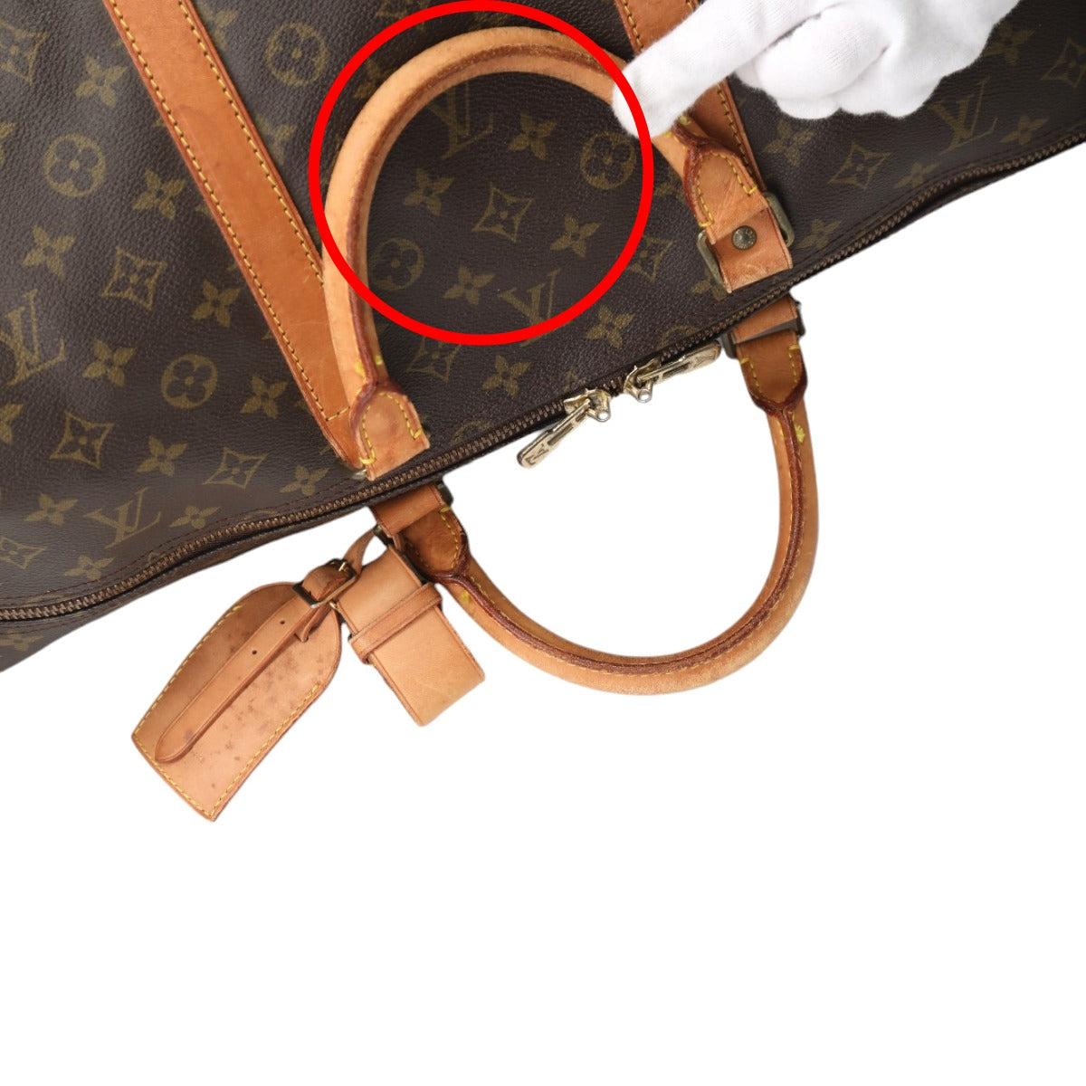 Louis Vuitton Boston Bag
 Travel bag Monogram Keepall Bandouliere 60 Monogram canvas M41412 Brown LV
 
[SS]
 【second hand】 