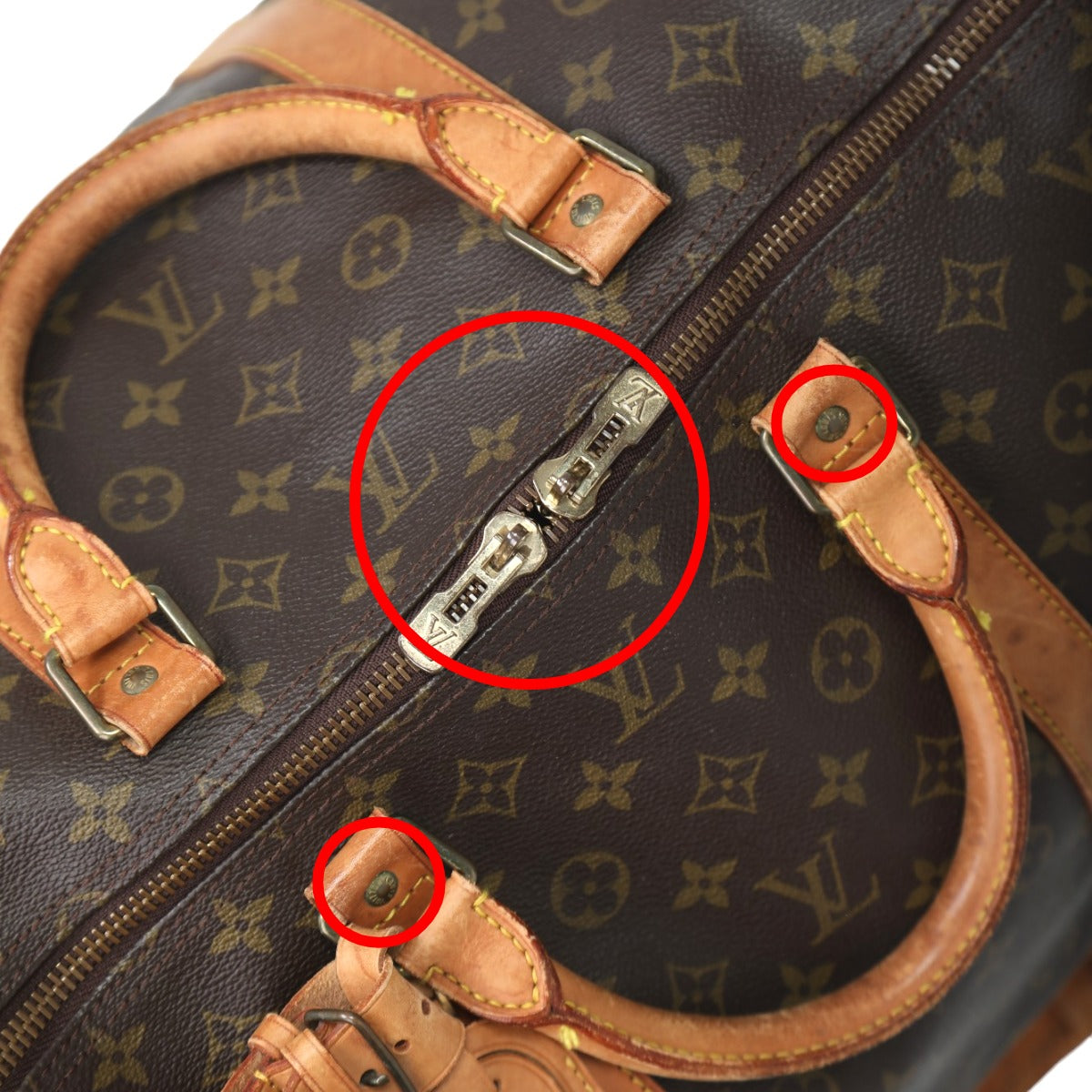 Louis Vuitton Boston Bag
 Travel bag Monogram Keepall Bandouliere 60 Monogram canvas M41412 Brown LV
 
[SS]
 【second hand】 