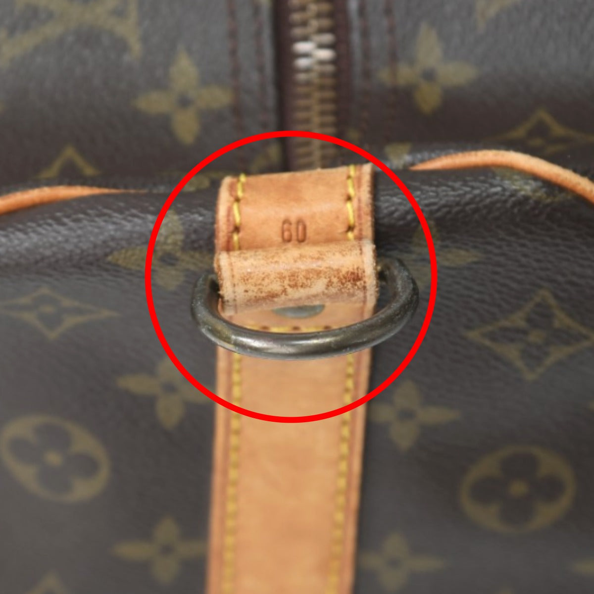 Louis Vuitton Boston Bag
 Travel bag Monogram Keepall Bandouliere 60 Monogram canvas M41412 Brown LV
 
[SS]
 【second hand】 