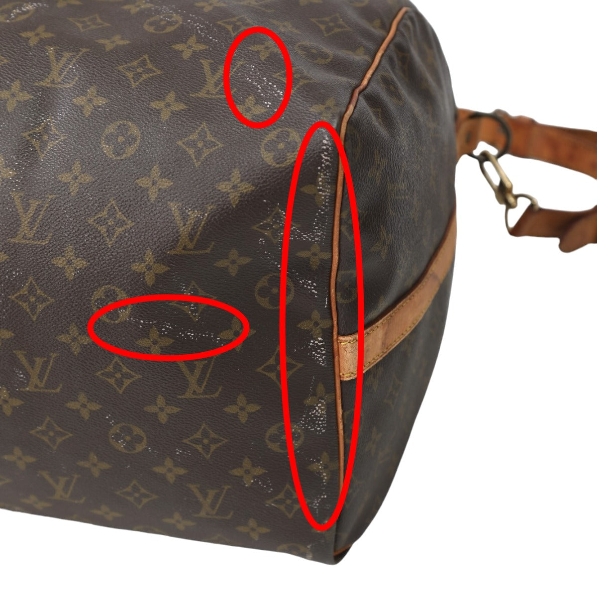 Louis Vuitton Boston Bag
 Travel bag Monogram Keepall Bandouliere 60 Monogram canvas M41412 Brown LV
 
[SS]
 【second hand】 