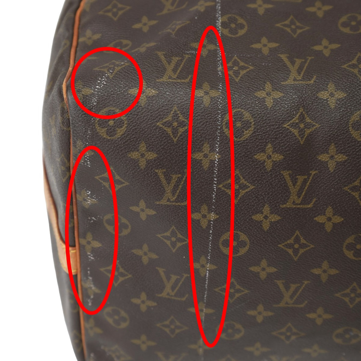 Louis Vuitton Boston Bag
 Travel bag Monogram Keepall Bandouliere 60 Monogram canvas M41412 Brown LV
 
[SS]
 【second hand】 