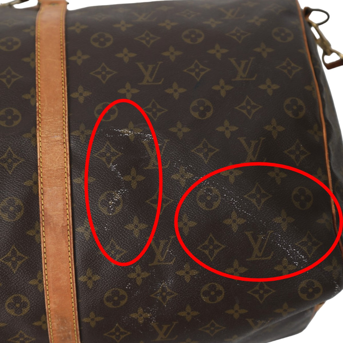 Louis Vuitton Boston Bag
 Travel bag Monogram Keepall Bandouliere 60 Monogram canvas M41412 Brown LV
 
[SS]
 【second hand】 