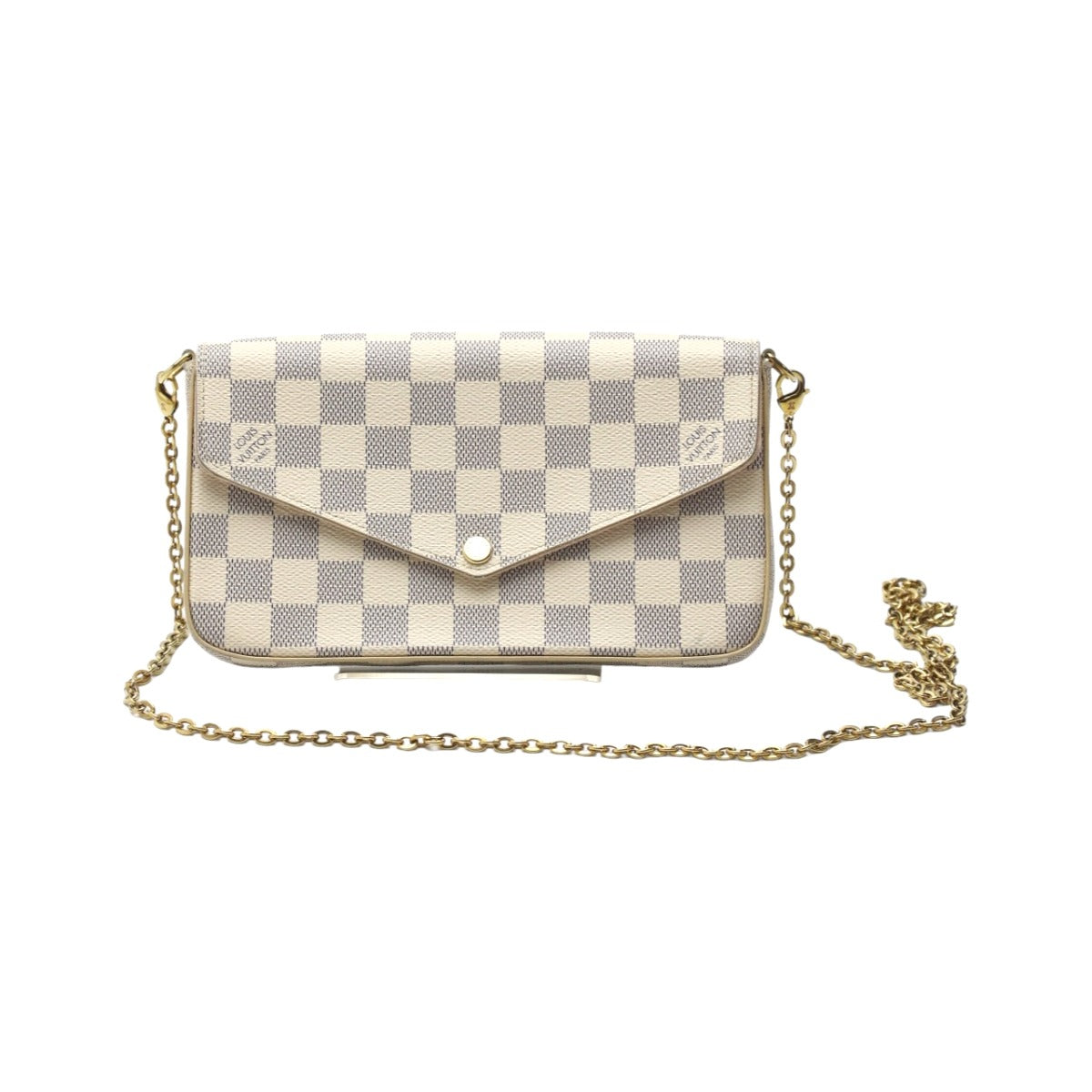 ルイヴィトン LOUIS VUITTON ショルダーバッグ
 ショルダーバッグ ダミエ・アズール ポシェット・フェリシー レザー N63106 アズール LV
 【SS】
 【中古】