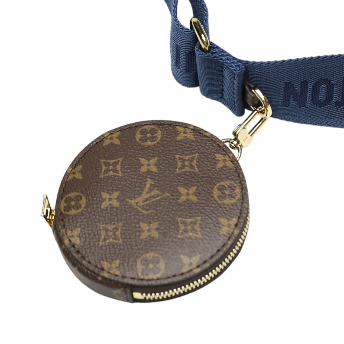 ルイヴィトン LOUIS VUITTON ショルダーバッグ
 バッグ・ポーチ モノグラム マキシミュルティポシェットアクセソワール  M21057 ネイビー／シルバー LV
 【中古】