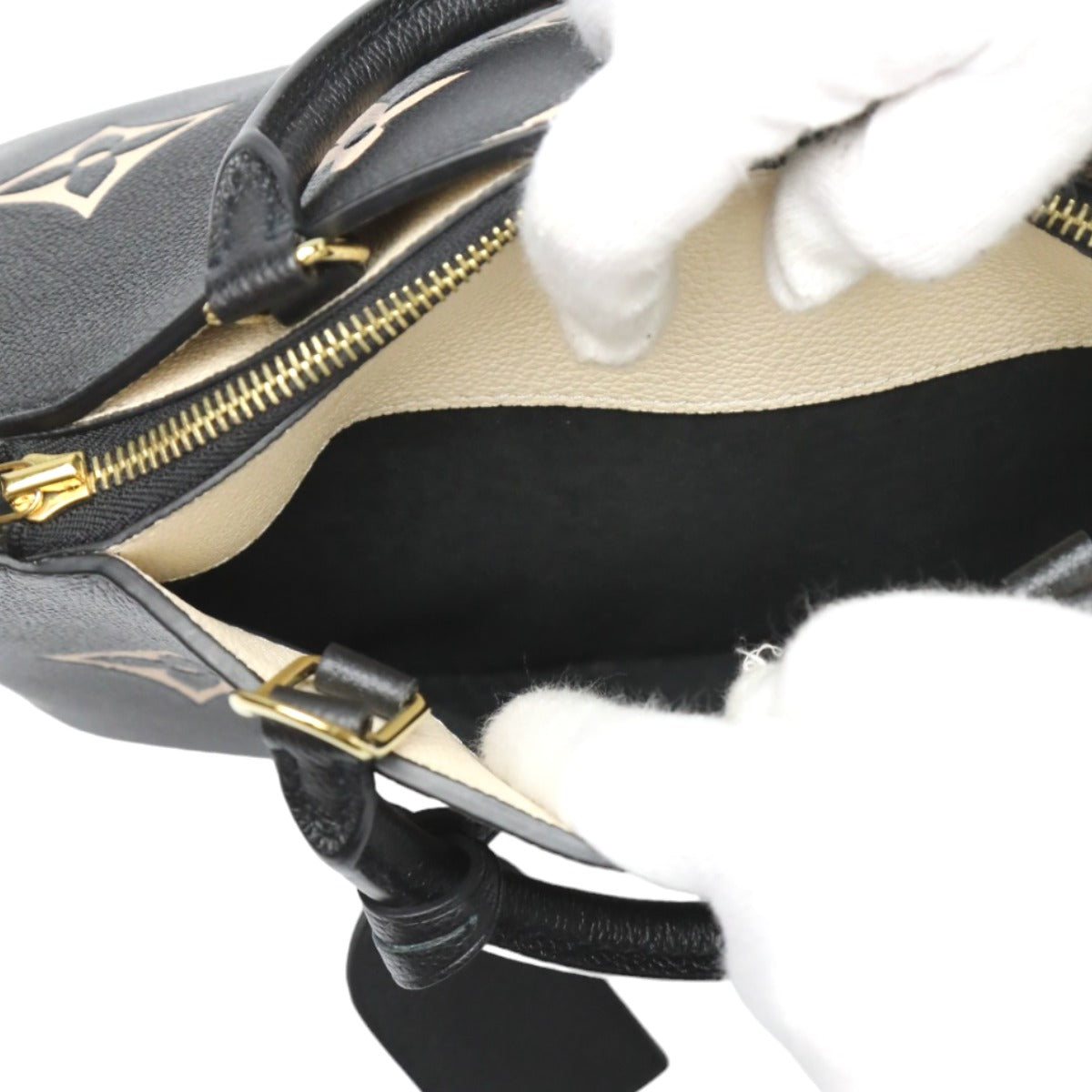 LOUIS VUITTON Shoulder Bag
 2WAY Bag Empreinte Petit Palais PM Monogram Empreinte M58913 Black LV
 [SS]
 【second hand】 