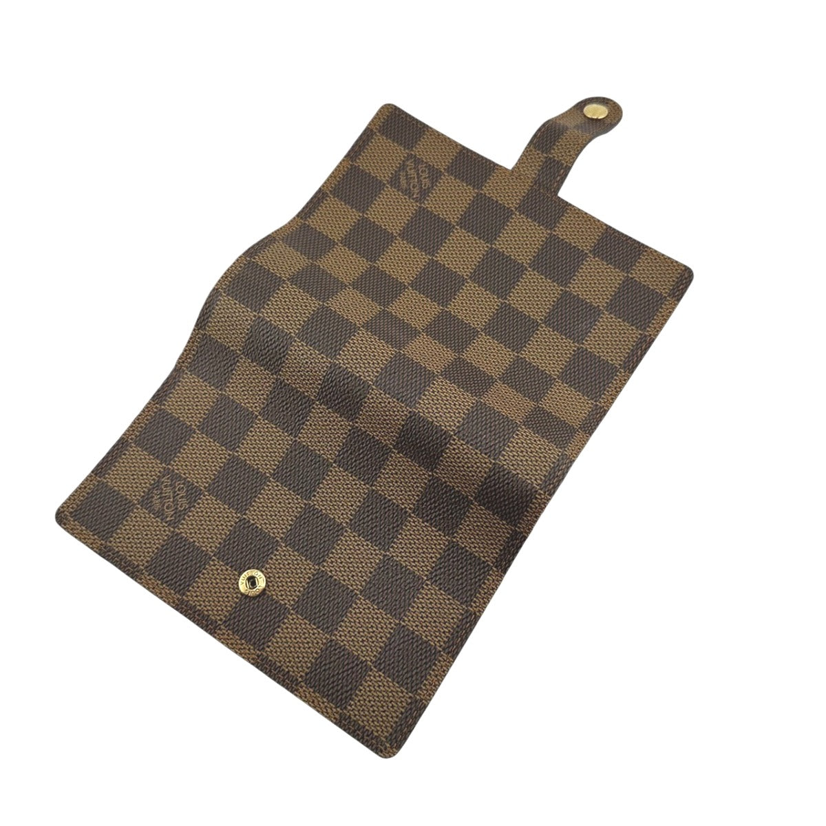 ルイヴィトン LOUIS VUITTON 手帳カバー
 手帳カバー ダミエ アジェンダPM ダミエキャンバス R20700 ブラウン LV
 【SS】
 【中古】