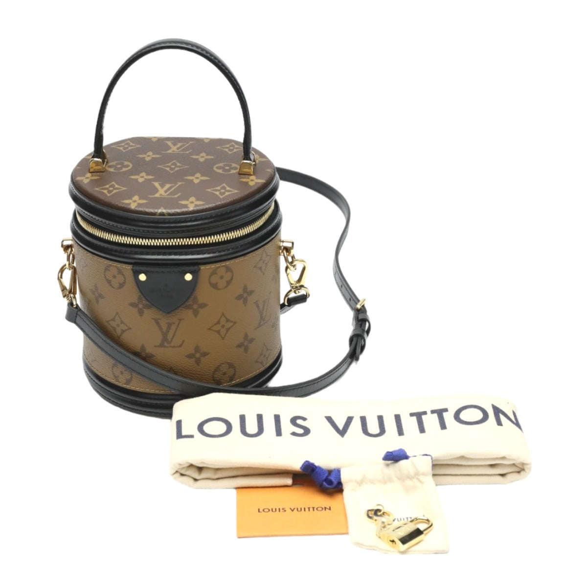 ルイヴィトン LOUIS VUITTON ショルダーバッグ
 カンヌ モノグラム モノグラムキャンバス M43986 ブラウン LV
 【SS】
 【中古】