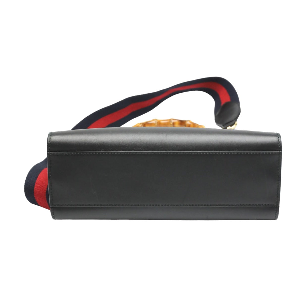 グッチ GUCCI ハンドバッグ
 バンブー レザー 2wayバッグ レザー 459076 ブラック 【SS】
 【中古】