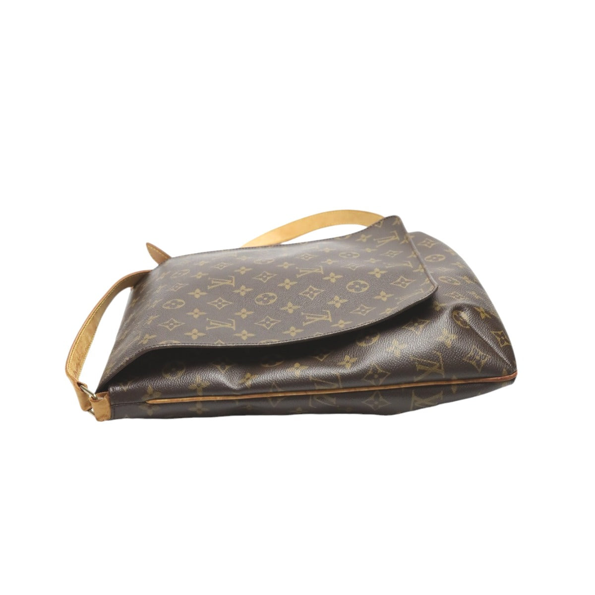 ルイヴィトン LOUIS VUITTON ショルダーバッグ
 斜めがけショルダー モノグラム ミュゼット モノグラムキャンバス M51256 ブラウン LV
 【SS】
 【中古】