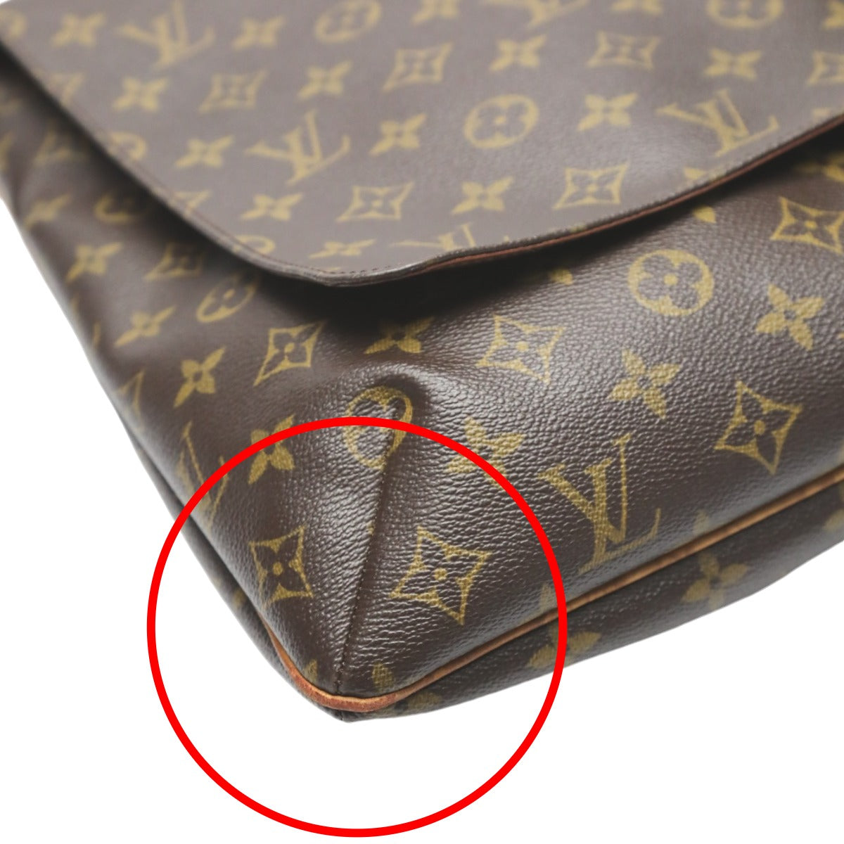 ルイヴィトン LOUIS VUITTON ショルダーバッグ
 斜めがけショルダー モノグラム ミュゼット モノグラムキャンバス M51256 ブラウン LV
 【SS】
 【中古】