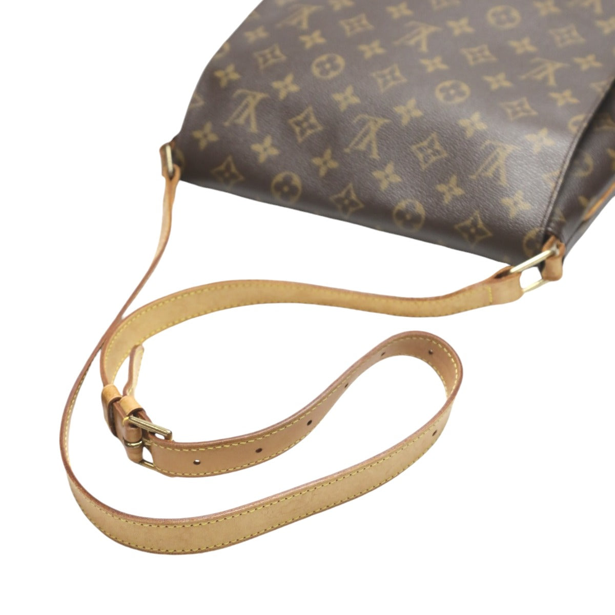 ルイヴィトン LOUIS VUITTON ショルダーバッグ
 斜めがけショルダー モノグラム ミュゼット モノグラムキャンバス M51256 ブラウン LV
 【SS】
 【中古】