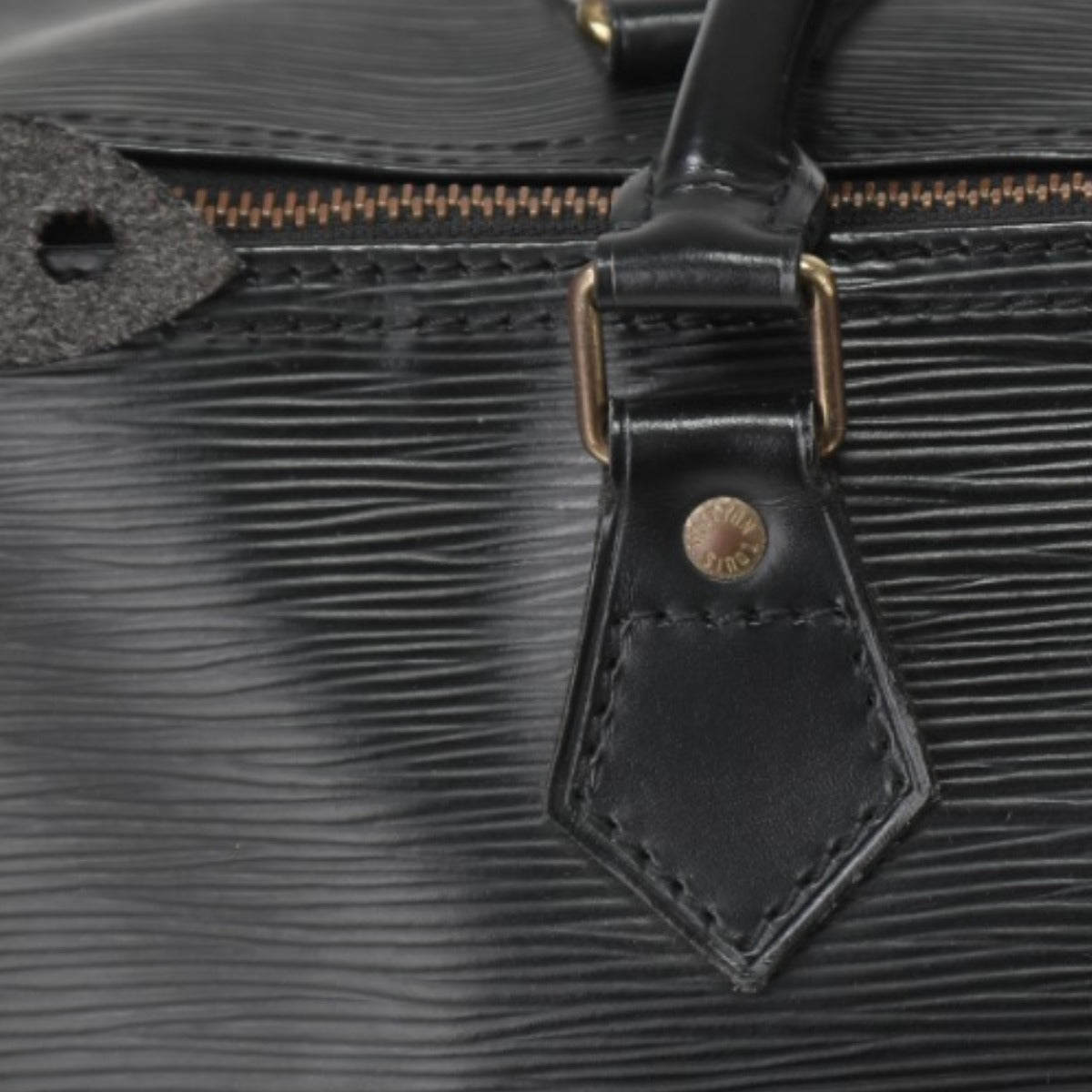 LOUIS VUITTON Handbags
 Boston Bag Epi Speedy 40 Epi Leather M42982 Black LV
 [SS]
 【second hand】 