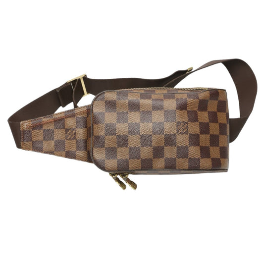 Louis Vuitton LOUIS VUITTON Body Bag
 Waist pouch Damier Geronimos Damier canvas N51994 Brown LV
 [SS]
 【second hand】 