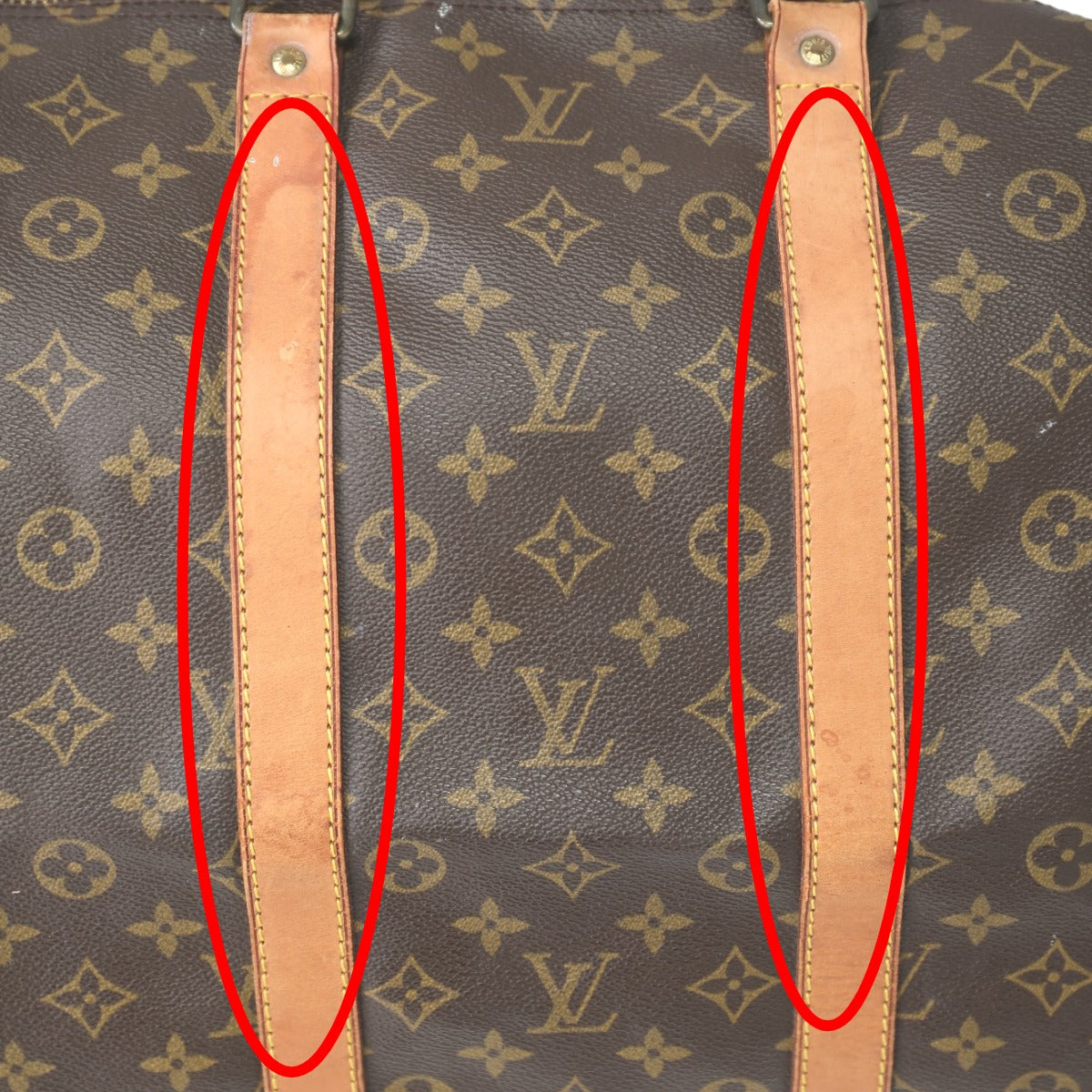 ルイヴィトン LOUIS VUITTON ボストンバッグ
 旅行かばん モノグラム キーポル・バンドリエール55 モノグラムキャンバス M41414 ブラウン LV
 【SS】
 【中古】