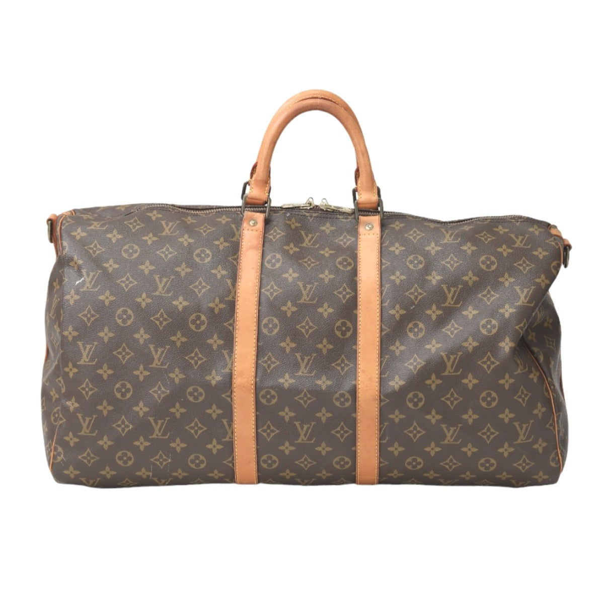 ルイヴィトン LOUIS VUITTON ボストンバッグ
 旅行かばん モノグラム キーポル・バンドリエール55 モノグラムキャンバス M41414 ブラウン LV
 【SS】
 【中古】