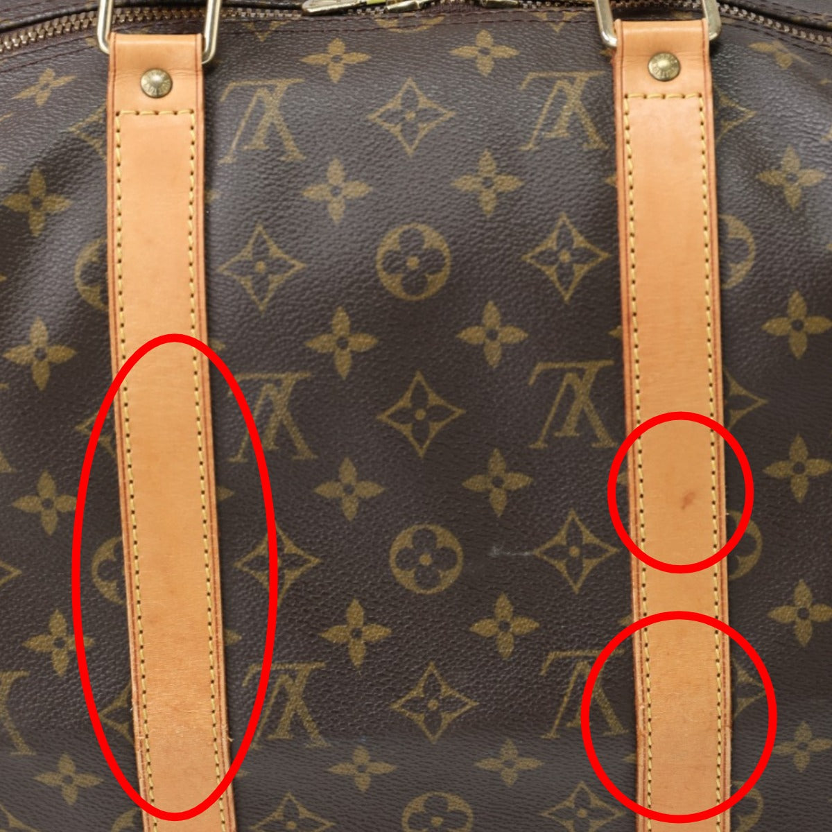 Louis Vuitton Boston Bag
 Keepall 50 Monogram Travel Bag Monogram Canvas M41426 Brown LV
 [SS]
 【second hand】 