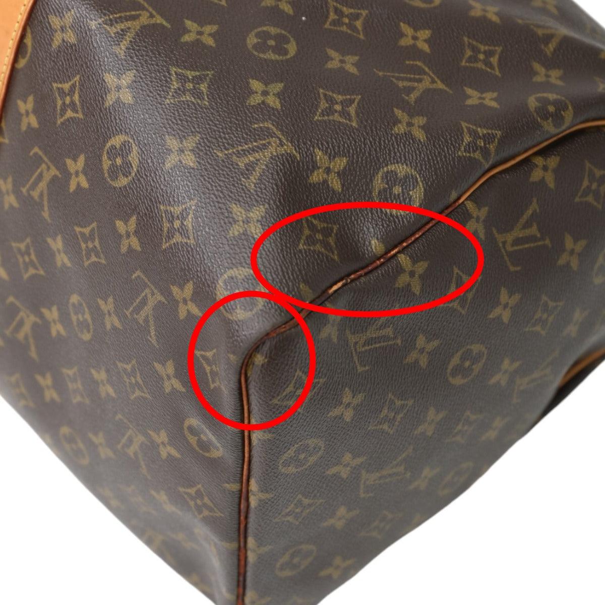 Louis Vuitton Boston Bag
 Keepall 50 Monogram Travel Bag Monogram Canvas M41426 Brown LV
 [SS]
 【second hand】 