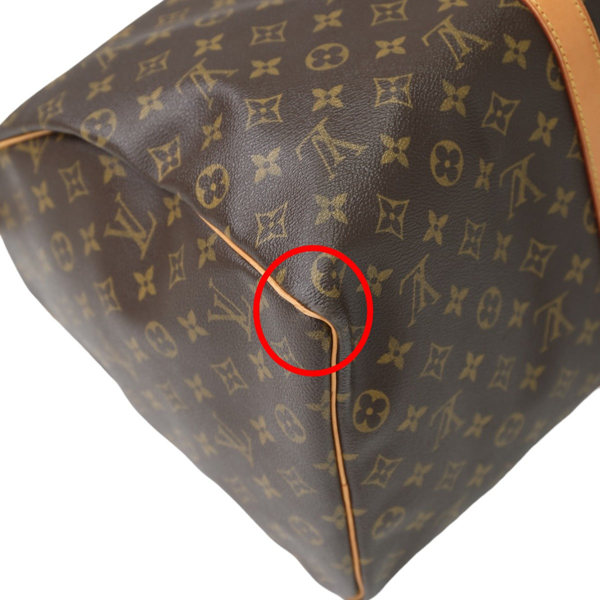 Louis Vuitton Boston Bag
 Keepall 50 Monogram Travel Bag Monogram Canvas M41426 Brown LV
 [SS]
 【second hand】 