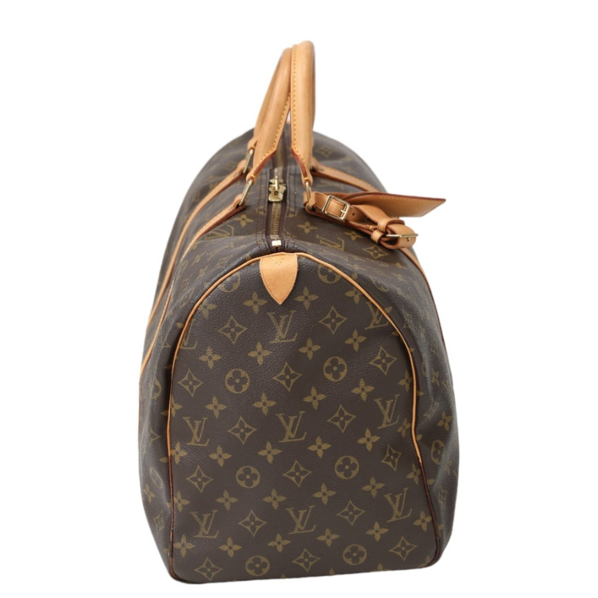 Louis Vuitton Boston Bag
 Keepall 50 Monogram Travel Bag Monogram Canvas M41426 Brown LV
 [SS]
 【second hand】 