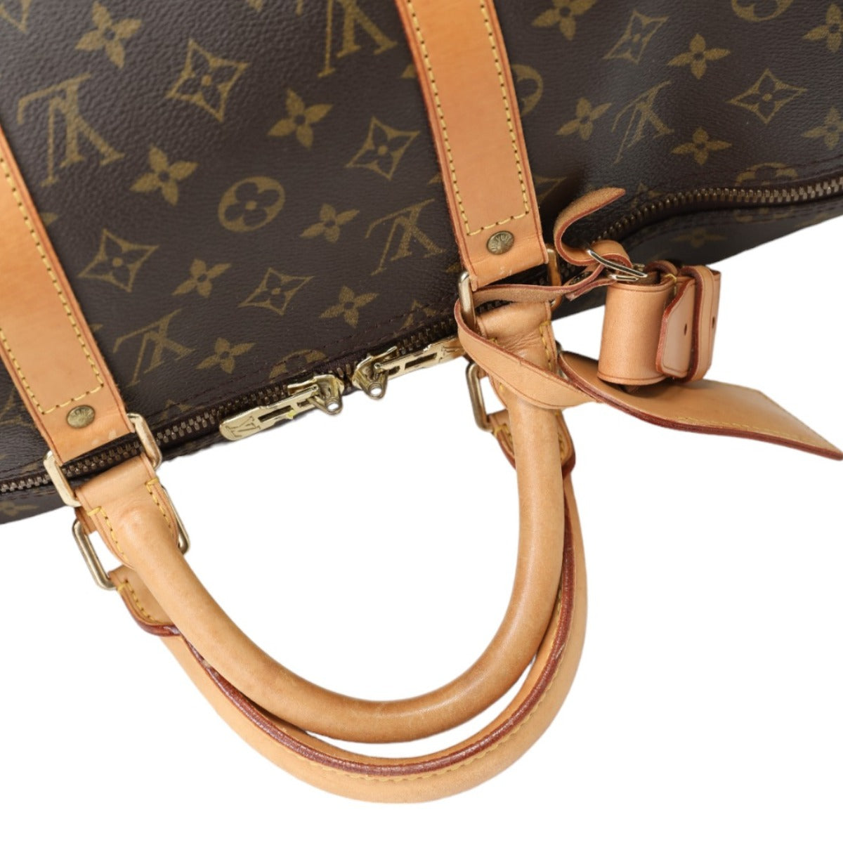 Louis Vuitton Boston Bag
 Keepall 50 Monogram Travel Bag Monogram Canvas M41426 Brown LV
 [SS]
 【second hand】 