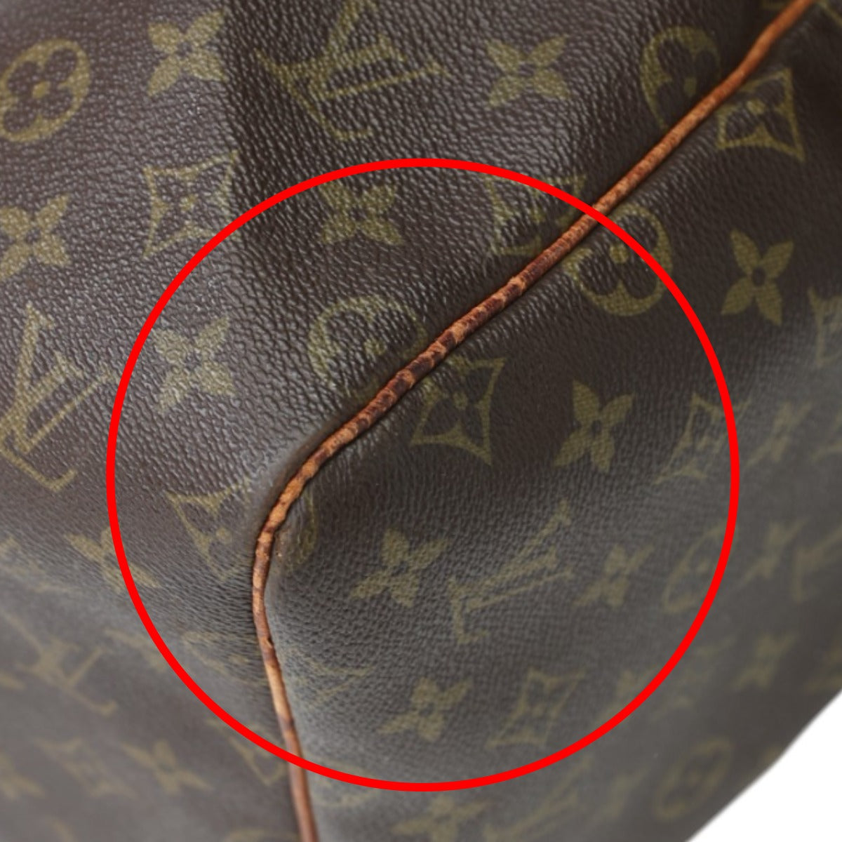 ルイヴィトン LOUIS VUITTON ボストンバッグ
 旅行カバン モノグラム  キーポル55  モノグラムキャンバス M41424 ブラウン LV
 【SS】
 【中古】