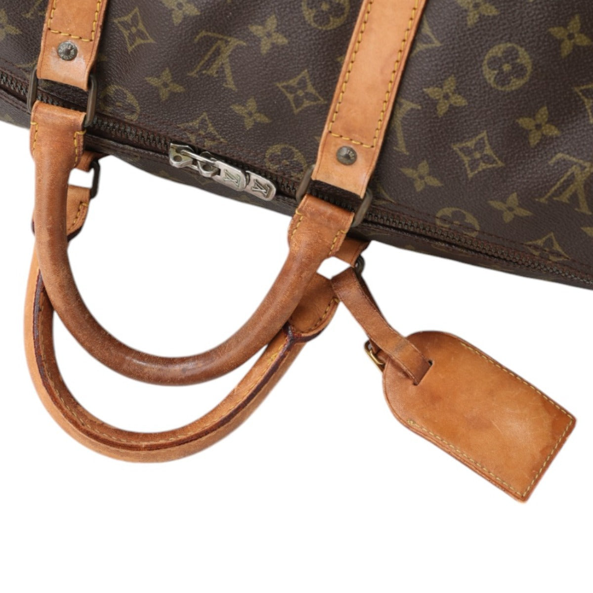 ルイヴィトン LOUIS VUITTON ボストンバッグ
 旅行カバン モノグラム  キーポル55  モノグラムキャンバス M41424 ブラウン LV
 【SS】
 【中古】