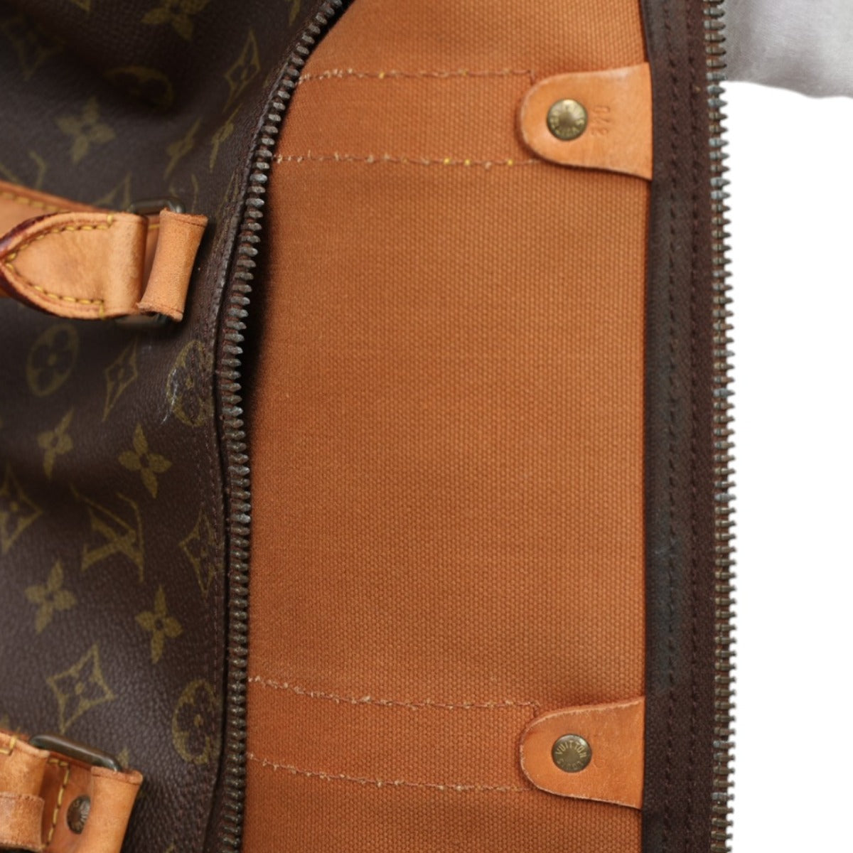 ルイヴィトン LOUIS VUITTON ボストンバッグ
 旅行カバン モノグラム  キーポル55  モノグラムキャンバス M41424 ブラウン LV
 【SS】
 【中古】