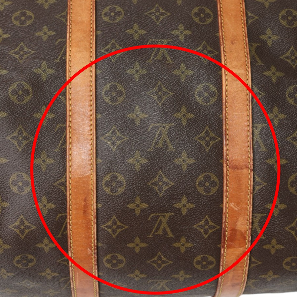 ルイヴィトン LOUIS VUITTON ボストンバッグ
 旅行カバン モノグラム  キーポル55  モノグラムキャンバス M41424 ブラウン LV
 【SS】
 【中古】