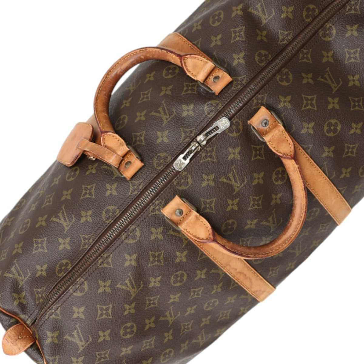 ルイヴィトン LOUIS VUITTON ボストンバッグ
 旅行カバン モノグラム  キーポル55  モノグラムキャンバス M41424 ブラウン LV
 【SS】
 【中古】