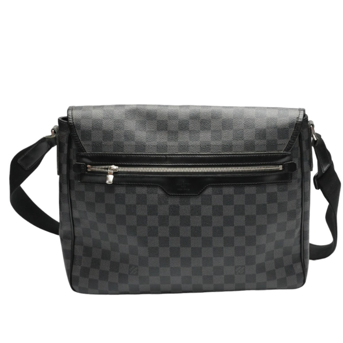 LOUIS VUITTON Shoulder Bag
 Shoulder bag Damier Graphite Daniel GM Leather N58033 Black LV
 [SS]
 【second hand】 