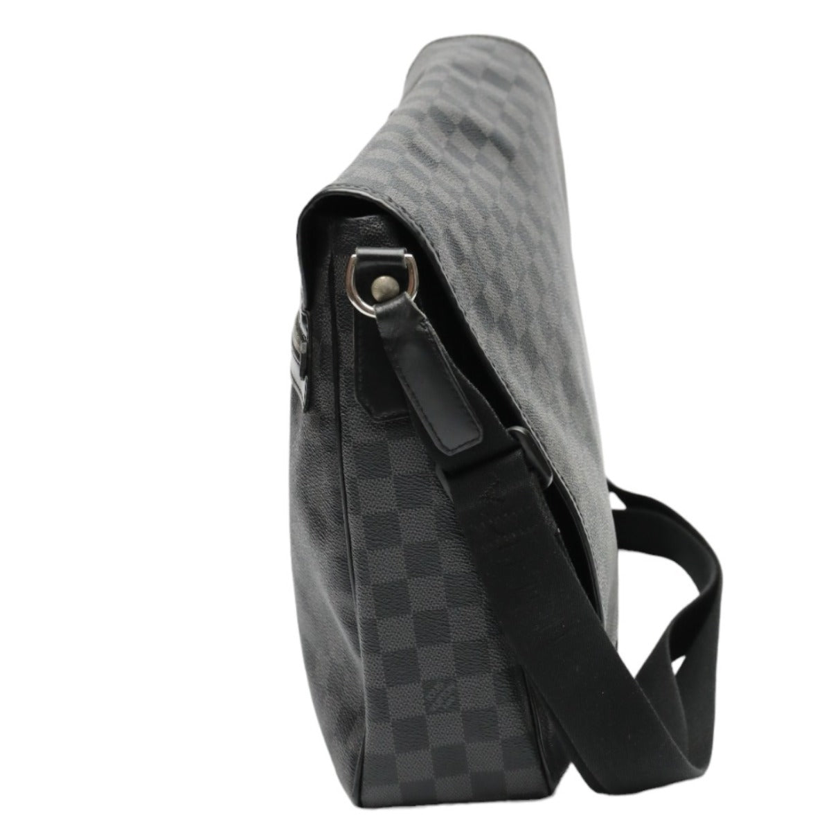 LOUIS VUITTON Shoulder Bag
 Shoulder bag Damier Graphite Daniel GM Leather N58033 Black LV
 [SS]
 【second hand】 