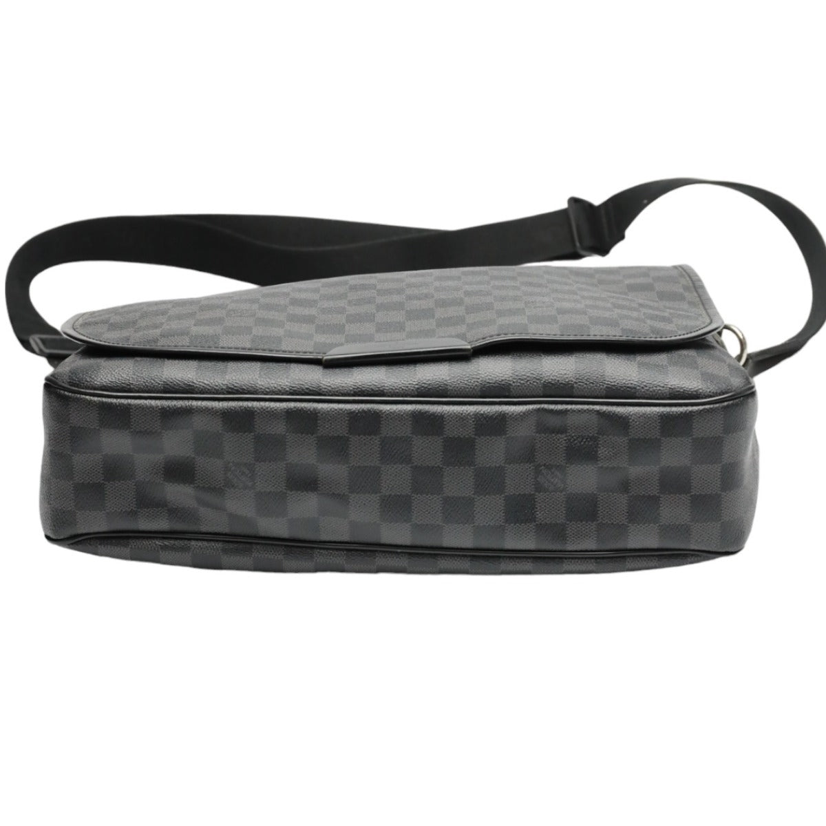 LOUIS VUITTON Shoulder Bag
 Shoulder bag Damier Graphite Daniel GM Leather N58033 Black LV
 [SS]
 【second hand】 