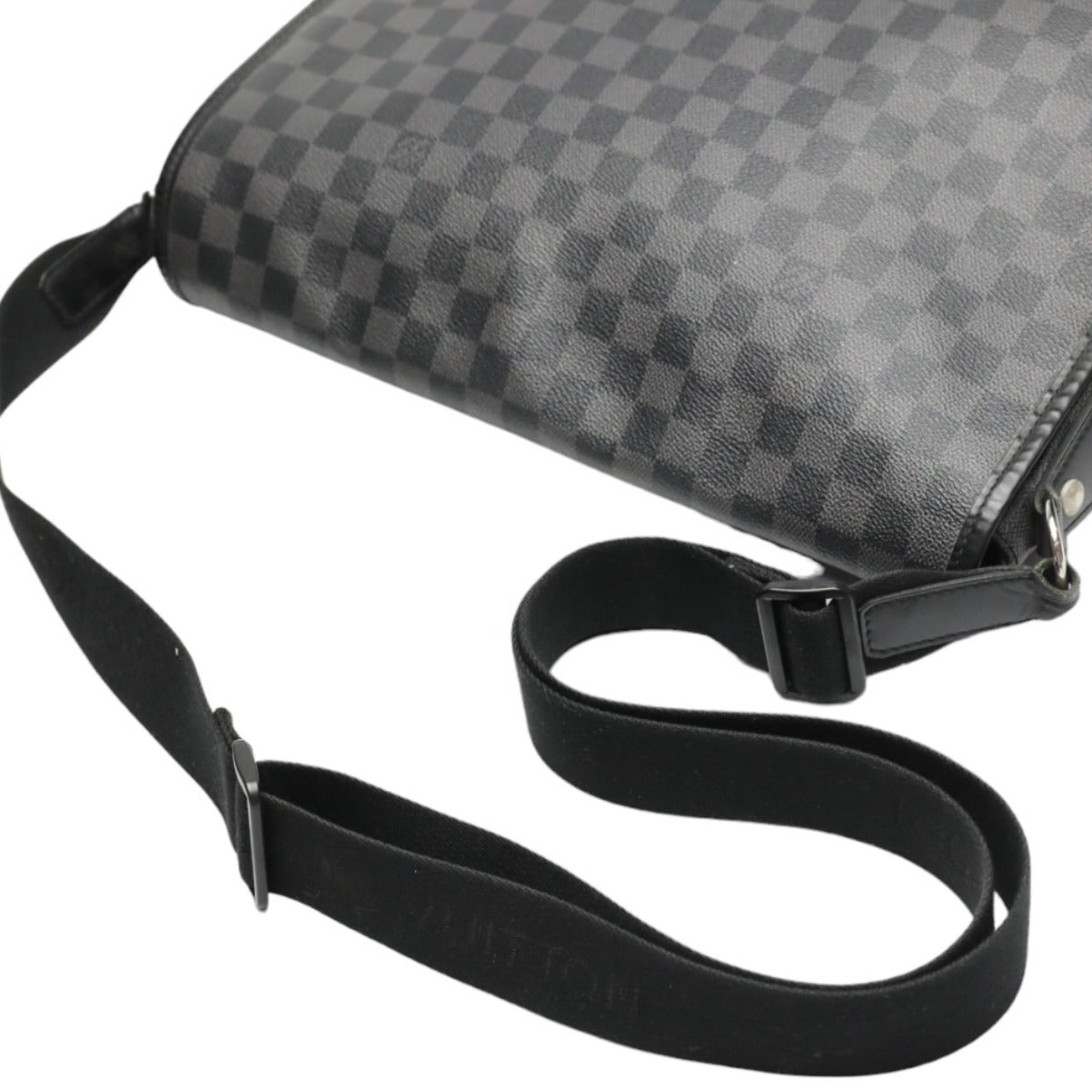 LOUIS VUITTON Shoulder Bag
 Shoulder bag Damier Graphite Daniel GM Leather N58033 Black LV
 [SS]
 【second hand】 