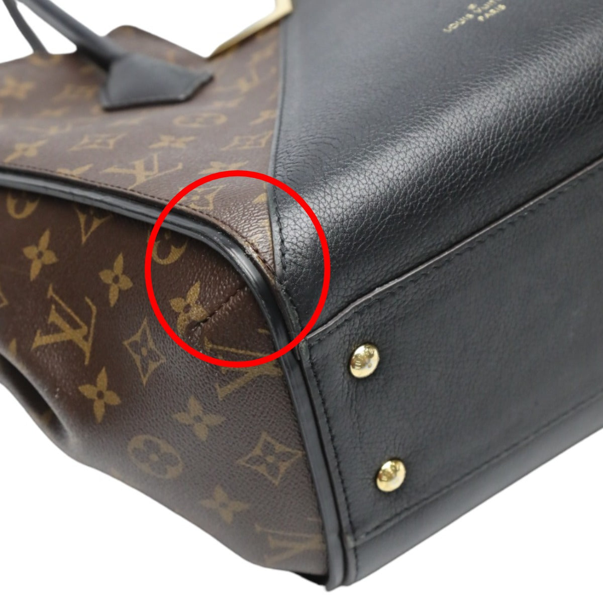 LOUIS VUITTON Tote Bag
 Tote Bag Monogram Kimono MM Monogram Canvas M40460 Brown LV
 [SS]
 【second hand】 