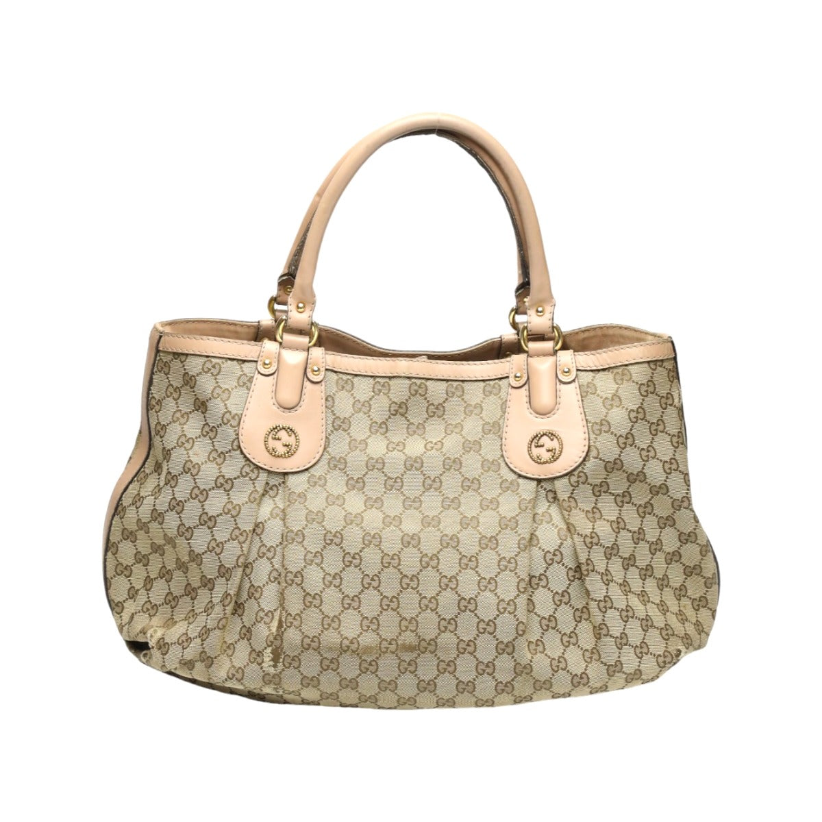 GUCCI Tote Bag
 Handbag GG Pattern Canvas GG Canvas 269951 Beige [SS]
 【second hand】 