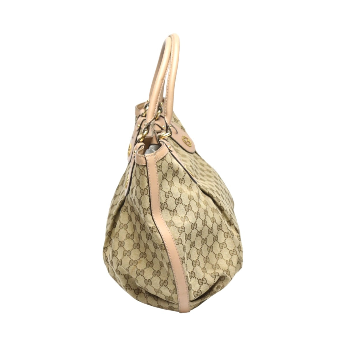 GUCCI Tote Bag
 Handbag GG Pattern Canvas GG Canvas 269951 Beige [SS]
 【second hand】 