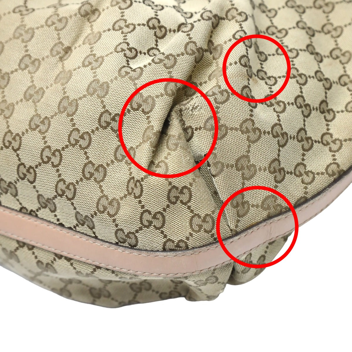 GUCCI Tote Bag
 Handbag GG Pattern Canvas GG Canvas 269951 Beige [SS]
 【second hand】 