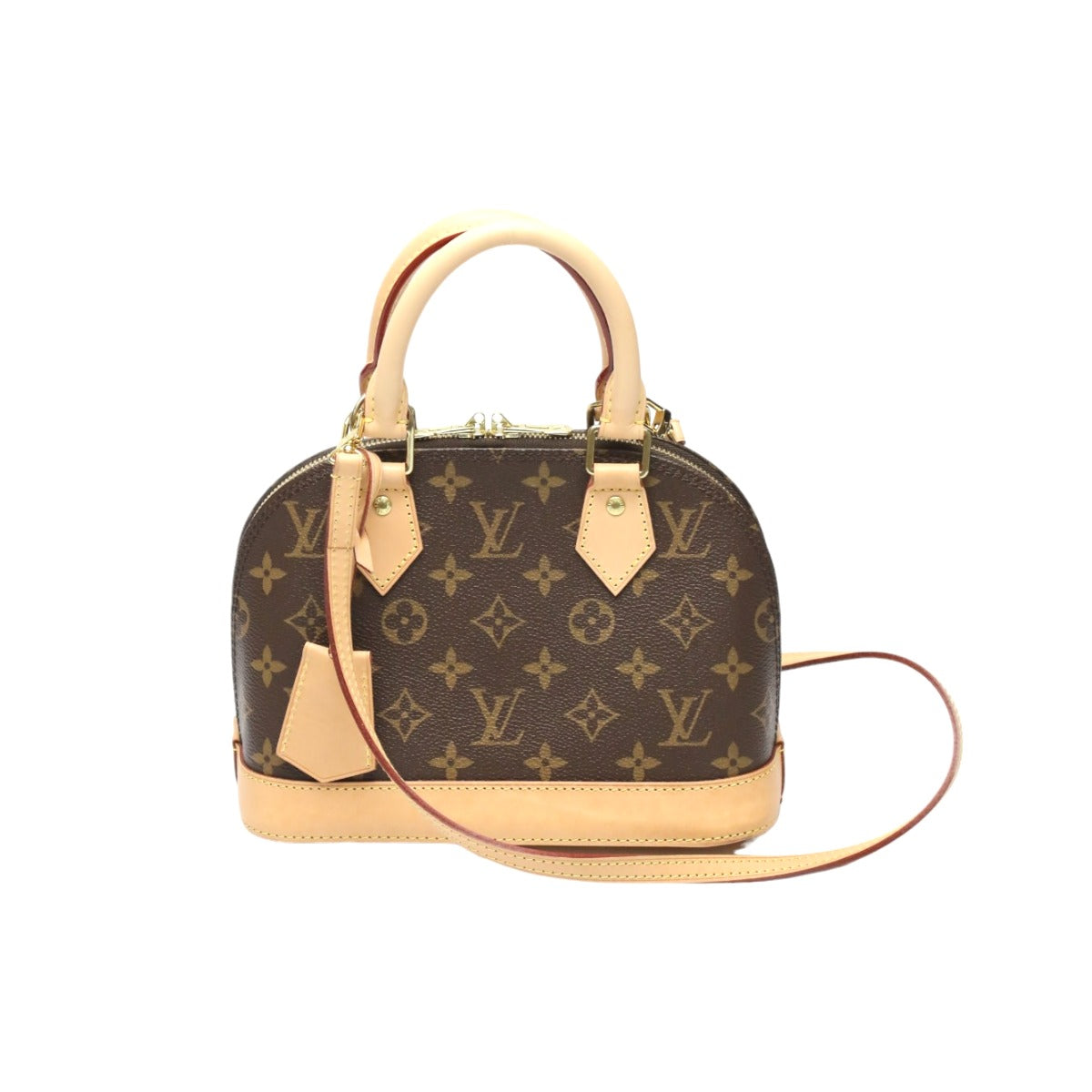 ルイヴィトン LOUIS VUITTON ハンドバッグ
 2WAY モノグラム アルマBB モノグラムキャンバス M53152 ブラウン LV
 【SS】
 【中古】