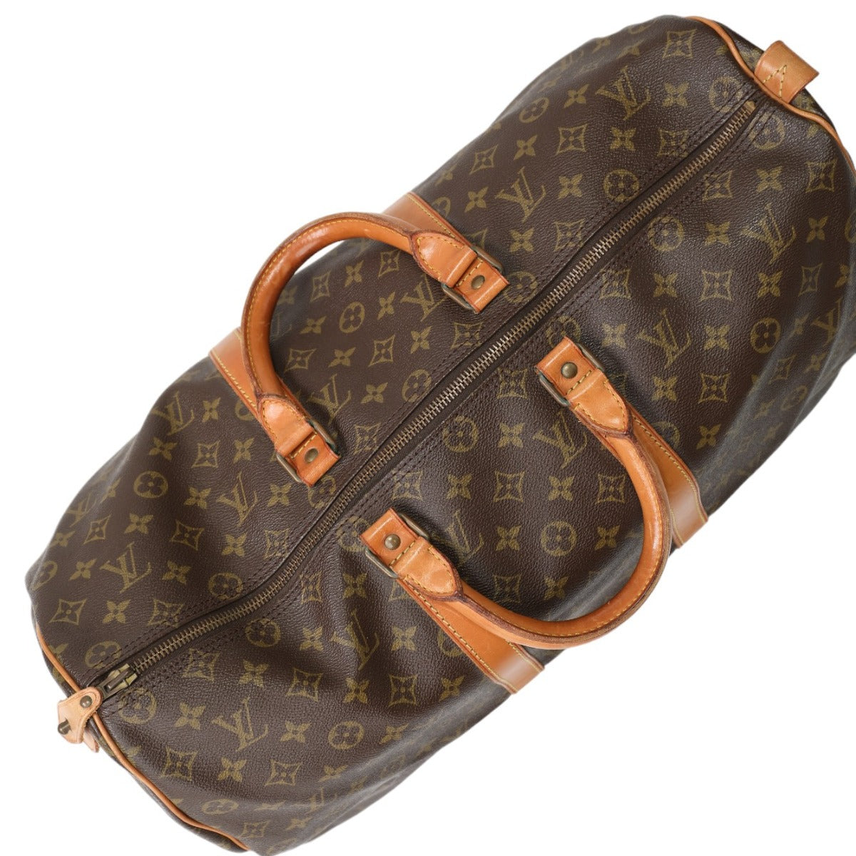 Louis Vuitton Boston Bag
 Keepall 50 Monogram Travel Bag Monogram Canvas M41426 Brown LV
 [SS]
 【second hand】 