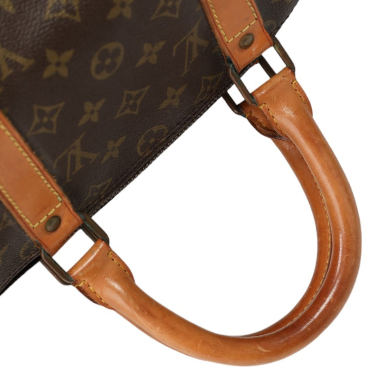 Louis Vuitton Boston Bag
 Keepall 50 Monogram Travel Bag Monogram Canvas M41426 Brown LV
 [SS]
 【second hand】 