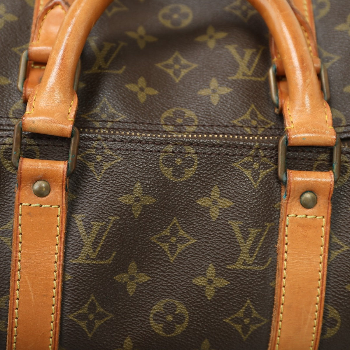 Louis Vuitton Boston Bag
 Keepall 50 Monogram Travel Bag Monogram Canvas M41426 Brown LV
 [SS]
 【second hand】 