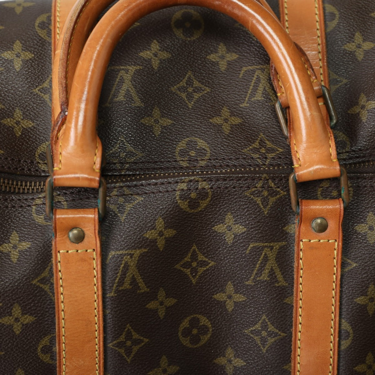 Louis Vuitton Boston Bag
 Keepall 50 Monogram Travel Bag Monogram Canvas M41426 Brown LV
 [SS]
 【second hand】 