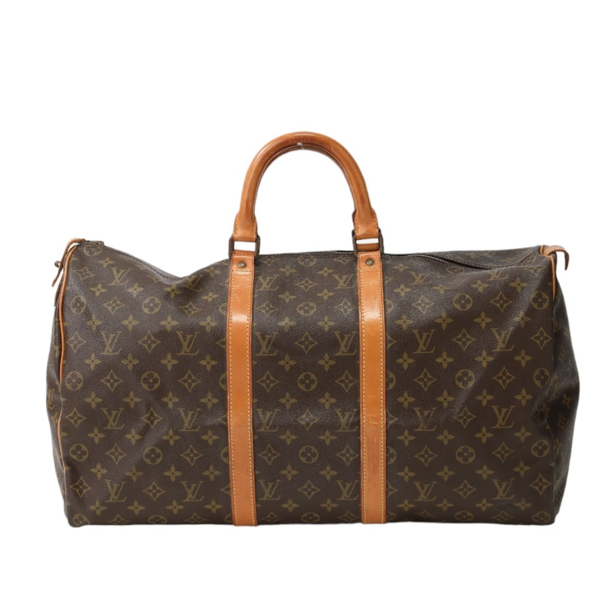 Louis Vuitton Boston Bag
 Keepall 50 Monogram Travel Bag Monogram Canvas M41426 Brown LV
 [SS]
 【second hand】 