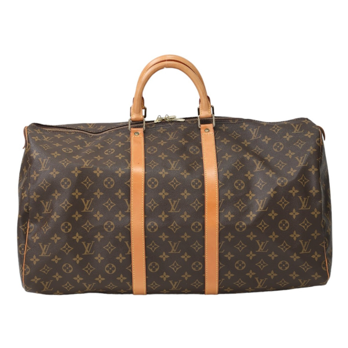 Louis Vuitton Boston Bag
 Travel bag Monogram Keepall 55 Monogram canvas M41424 Brown LV
 [SS]
 【second hand】 