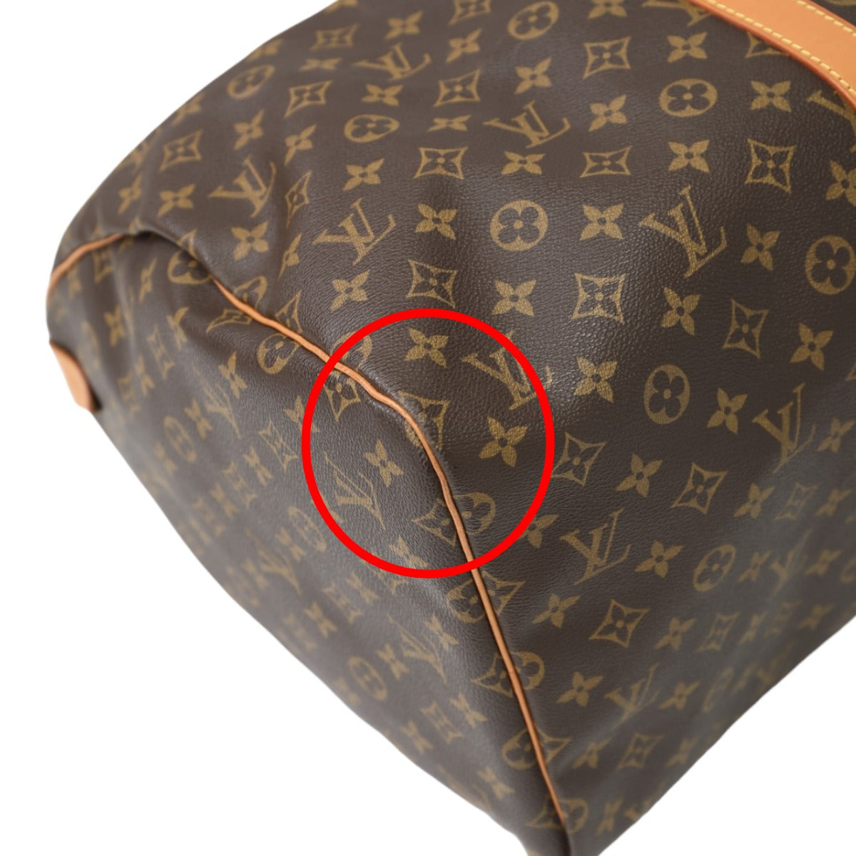 Louis Vuitton Boston Bag
 Travel bag Monogram Keepall 55 Monogram canvas M41424 Brown LV
 [SS]
 【second hand】 