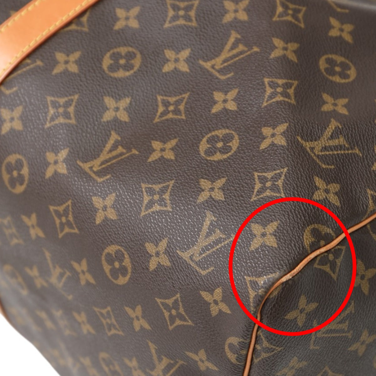 Louis Vuitton Boston Bag
 Travel bag Monogram Keepall 55 Monogram canvas M41424 Brown LV
 [SS]
 【second hand】 