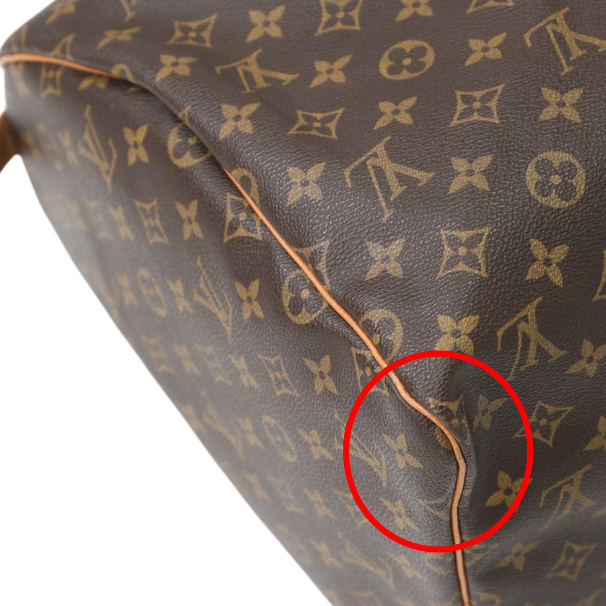 Louis Vuitton Boston Bag
 Travel bag Monogram Keepall 55 Monogram canvas M41424 Brown LV
 [SS]
 【second hand】 