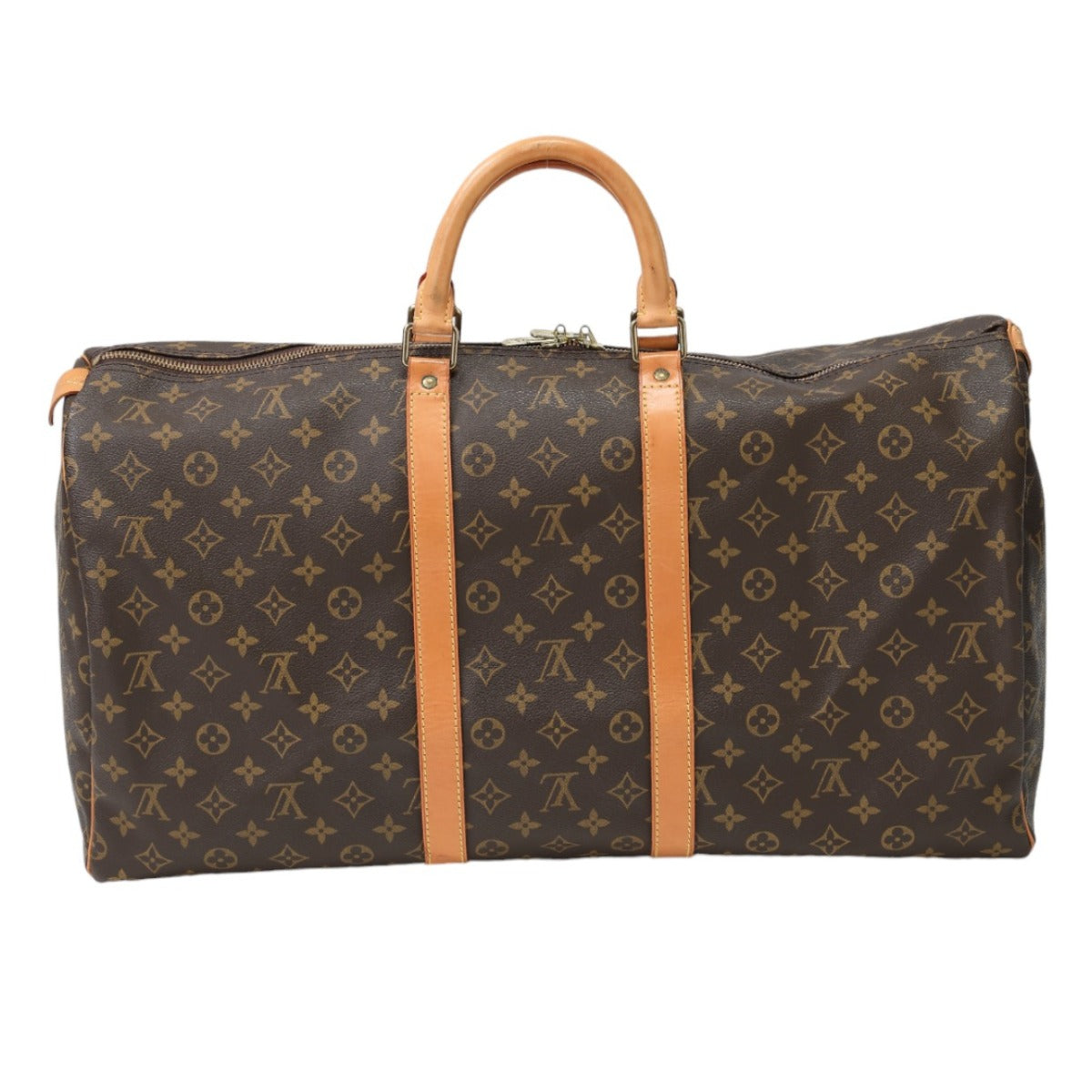 Louis Vuitton Boston Bag
 Travel bag Monogram Keepall 55 Monogram canvas M41424 Brown LV
 [SS]
 【second hand】 