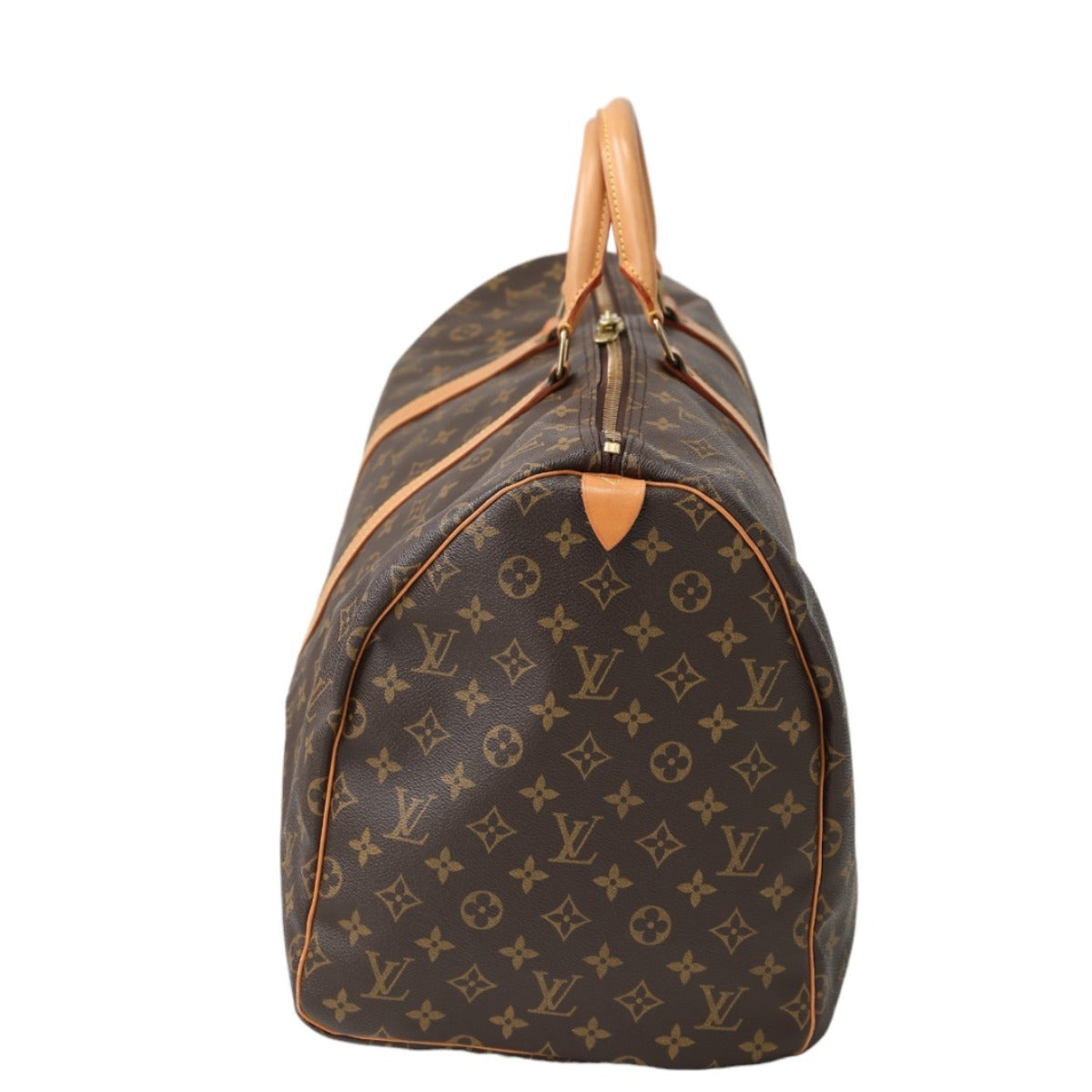 Louis Vuitton Boston Bag
 Travel bag Monogram Keepall 55 Monogram canvas M41424 Brown LV
 [SS]
 【second hand】 